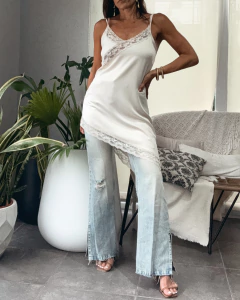 VESTIDO DE SATEN LUCIA en internet