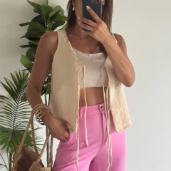 CHALECO DE LINO TINY - tienda online