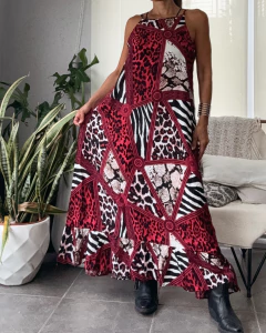 VESTIDO LARGO RENE - comprar online