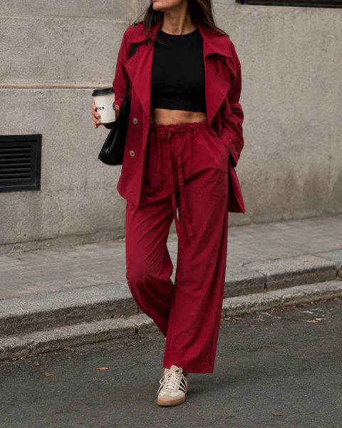 SET TRENCH Y PANTALON EUROPA
