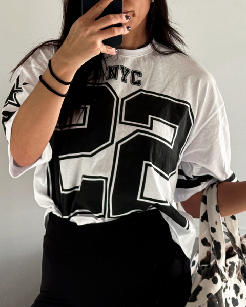 REMERA CROP NYC - comprar online
