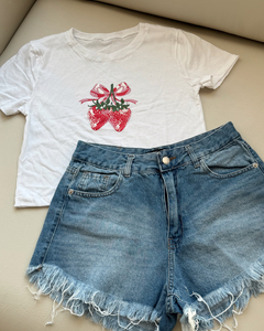 REMERA BABY TEE FRUTT - Sor Juana