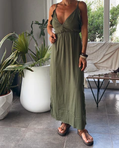 VESTIDO DE LINO MATU - comprar online