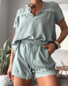 SHORT DE LINO RODY - Sor Juana