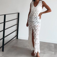 VESTIDO DE CROCHET CLOTILDE - tienda online
