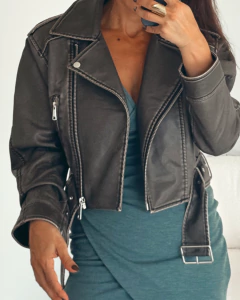 CAMPERA DE PU JUSTIN - comprar online