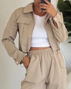 SET CHAQUETA Y PANTALON SAMANTHA - Sor Juana