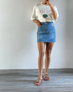 POLLERA DE JEAN UMA - comprar online