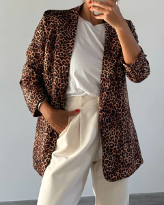 BLAIZER SASTRERO PRINT FELISA - comprar online