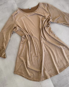VESTIDO DE GAMUZA JUSTINA - tienda online