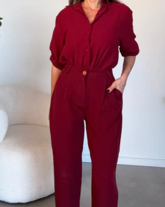 PANTALON SASTRERO MOM ROMA - tienda online