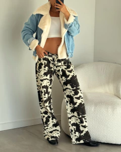 JEAN WIDE LEG COW LENNY - comprar online