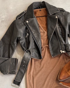 CAMPERA DE PU JUSTIN - comprar online