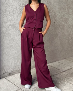 PANTALON SASTRERO WIDE LEG BELEN en internet