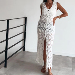 VESTIDO DE CROCHET CLOTILDE