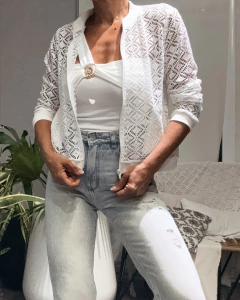 CAMPERA DE BRODERIE NATALY - Sor Juana