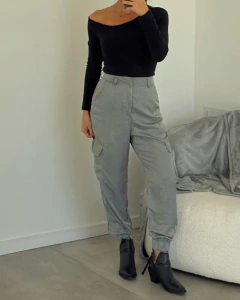 PANTALON CARGO DE SATEN LADY - tienda online