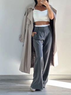 PANTALON SASTRERO WIDE LEG CONSTANZA - Sor Juana