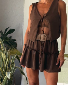 POLLERA DE CREPE ROXY - comprar online