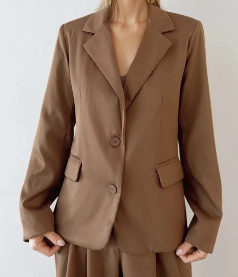 BLAIZER SASTRERO DE TWILL BELU en internet