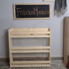 Repisa estilo montessori 60cm de largo