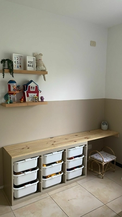 Mueble escritorio con Bateas 180cm en internet