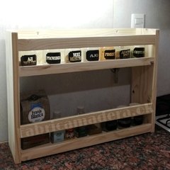 Repisa 2 estantes y 60cm de largo - comprar online