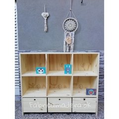 Organizador Juguetero Alicia 6x3 - comprar online