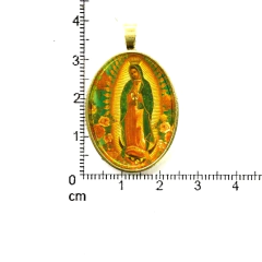 Imagen de Dijes Religioso Niquel Con Dome X 5 Unidad ( ARG-9091/N/3 )