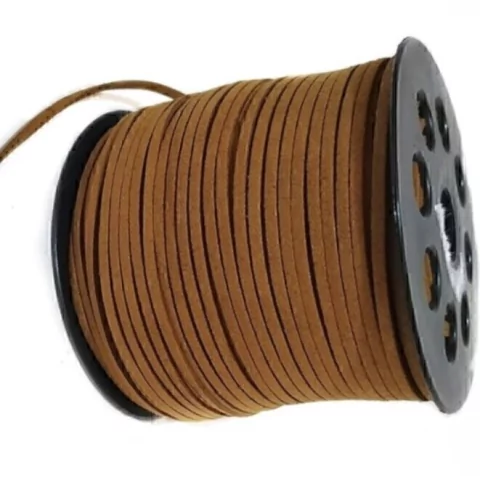 Tientos de gamuza MARRON 3 mm