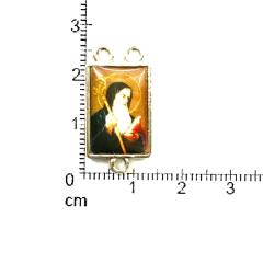 Dijes Religioso Niquel Con Dome X 5 Unida ( ARG-9171/N/6 ) - comprar online