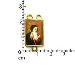 Imagen de Dijes Religioso Niquel Con Dome X 5 Unida ( ARG-9171/N/6 )