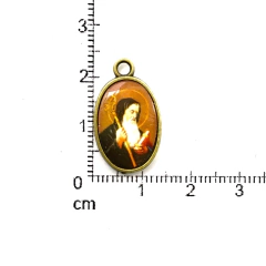 Dijes Religioso Niquel Con Dome X 5 Unidad ( ARG-9032/N/8 ) - comprar online