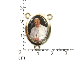 Dijes Religioso Niquel Con Dome X 5 Unidad ( ARG-10116/11N )