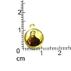 Imagen de Dijes Religioso Niquel Con Dome X 5 Unidad ( ARG-9030/N/11 )