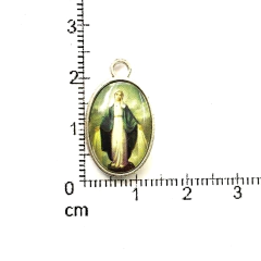 Dijes Religioso Niquel Con Dome X 5 Unidad ( ARG-9032/N/8 ) - comprar online