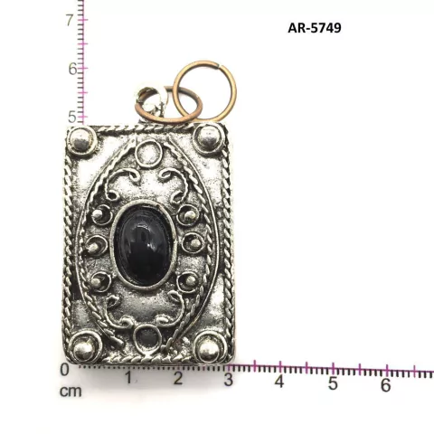 AR-5749 STRASS GRANDE NIQUEL