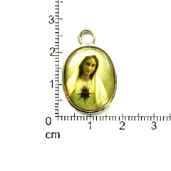 Dijes Religioso Niquel Con Dome X 5 Unidad ( ARG-9092/N/7 ) en internet