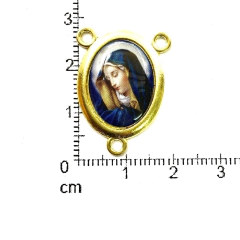 Dijes Religioso Niquel Con Dome X 5 Unidad ( ARG-10116/11N ) - comprar online