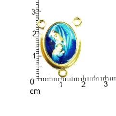 Dijes Religioso Niquel Con Dome X 5 Unidad ( ARG-10116/11N ) - comprar online