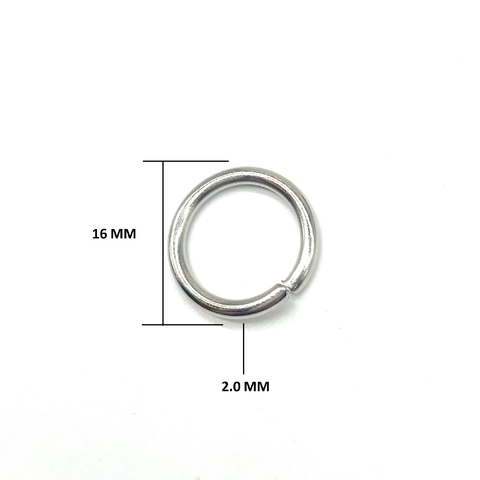 ARGOLLA NIQUEL 16*2.0 MM