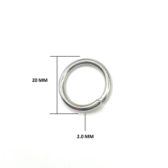 ARGOLLA NIQUEL 20*2.0 MM