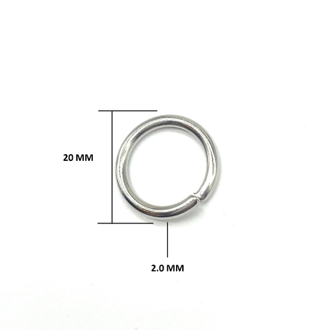 ARGOLLA NIQUEL 20*2.0 MM