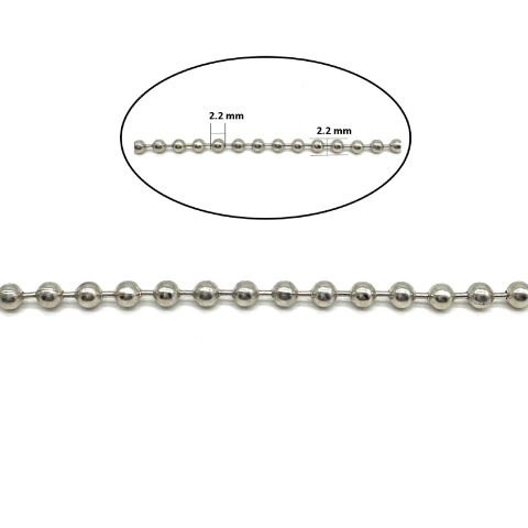 Cadena de Hierro Bolita A316