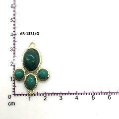 AR-1321-G STRASS GRANDE DORADO