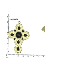 AR-373-G CRUZ + RELIGION DORADO