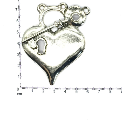AR-5526 CORAZÓN NIQUEL PESO 34 GR C/U