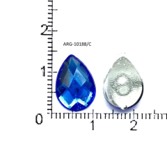 (ARG-10188/A) GEMAS x 25 Gramos 14X10mm - Las  Perlas by Valeria
