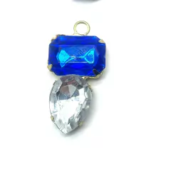 ARG-10192 DIJES DE BRILLO BASE DORADO - Las  Perlas by Valeria