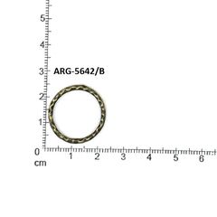 ARG-5642-B REDONDOS SIN NADA BRONCE